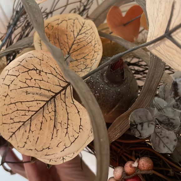 Fall Wreath indoor or covered porch - Picture 3 of 4